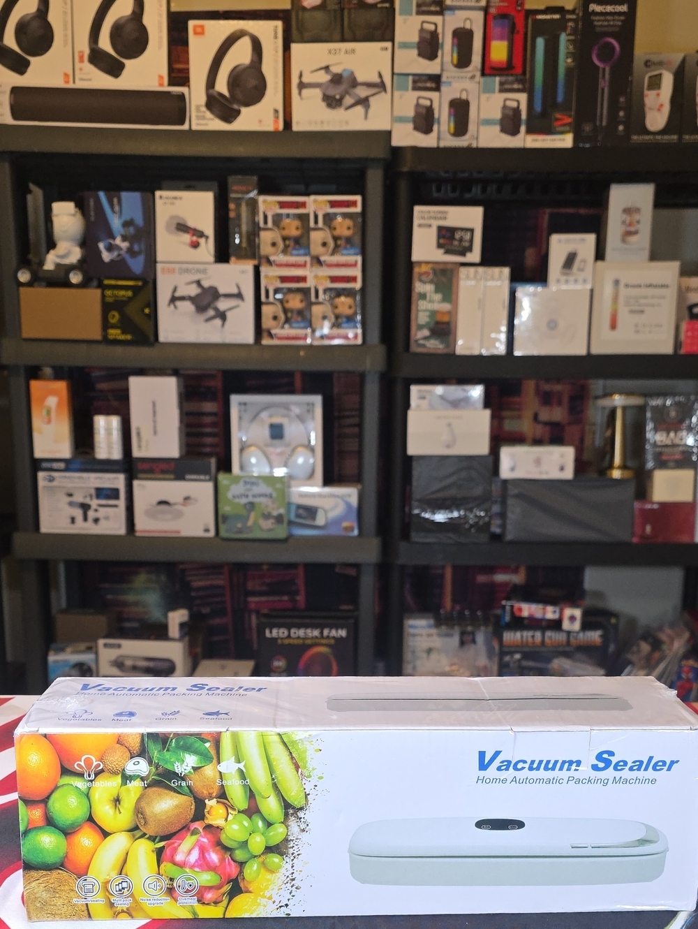 Vacuum Sealer Home Automatic Packing Machine W/Bags- FACTORY SEALED